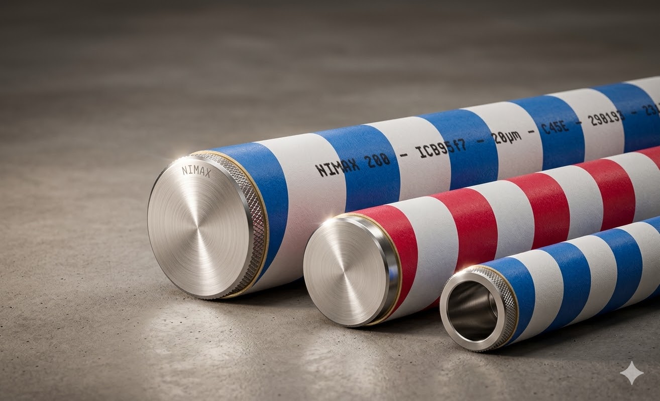 Sert Krom Kaplı Mil - Flutecnica